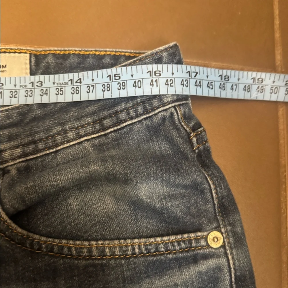 Ag Adriano Goldschmied Men's Straight Jeans - Dark Blue - Picture 11 of 14